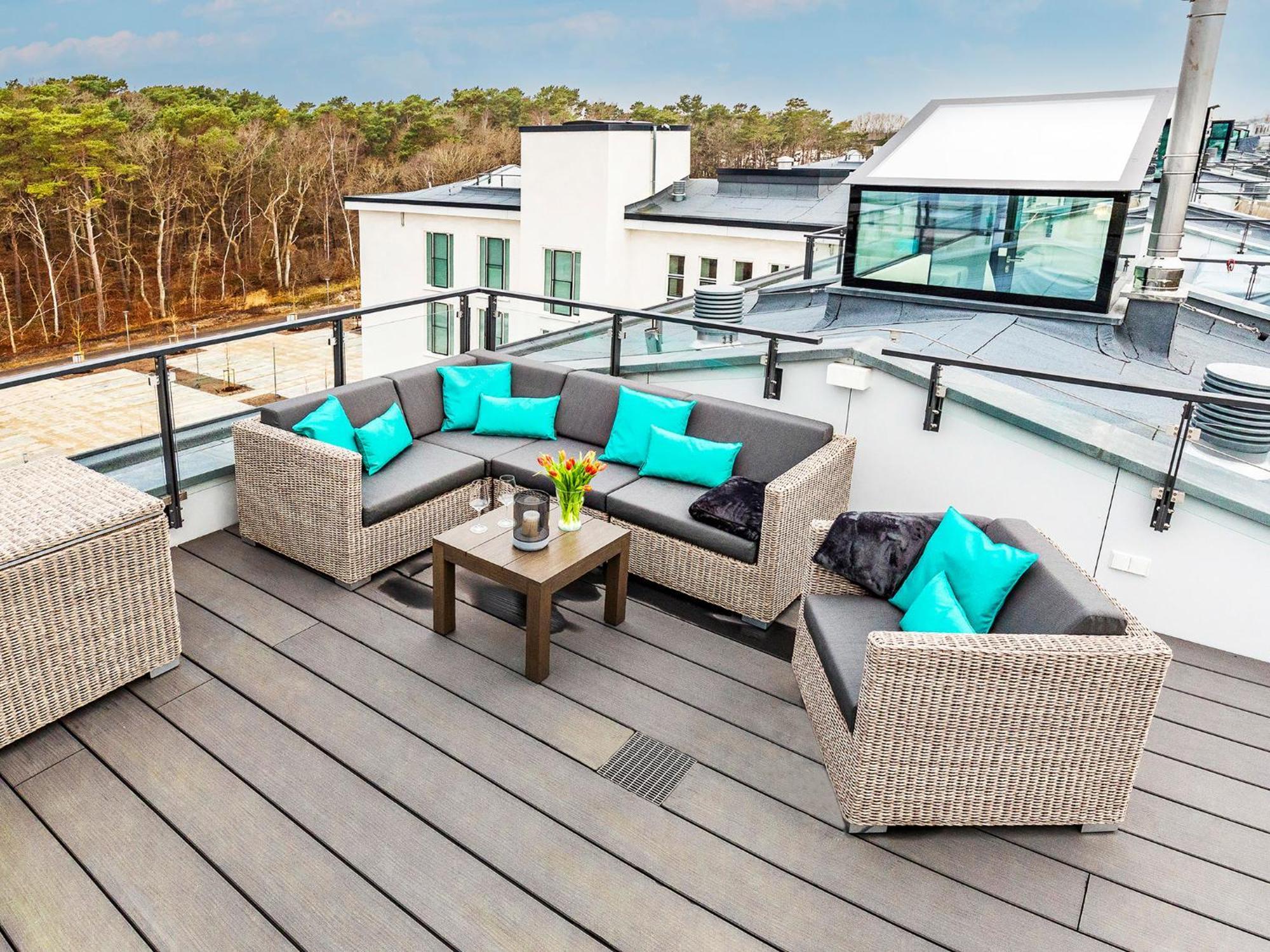 Fewo Prora - Kingfisher Dachterrasse Ostseebad Ostseebad Binz Exterior foto